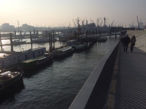 Hamburger Hafen. Copyright: Bianca Garloff