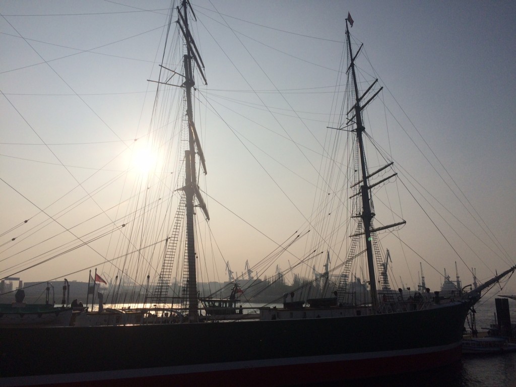 Hamburger Hafen. Copyright: Bianca Garloff