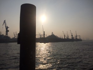 Hamburger Hafen. Copyright: Bianca Garloff